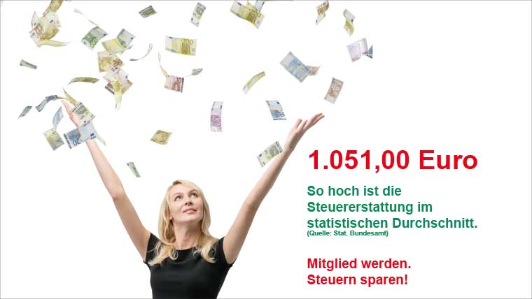 Steuererklärung günstig anfertigen lassen - Einkommensteuererklärung preiswert machen lassen - günstiger Lohnsteuerhilfeverein in Berlin